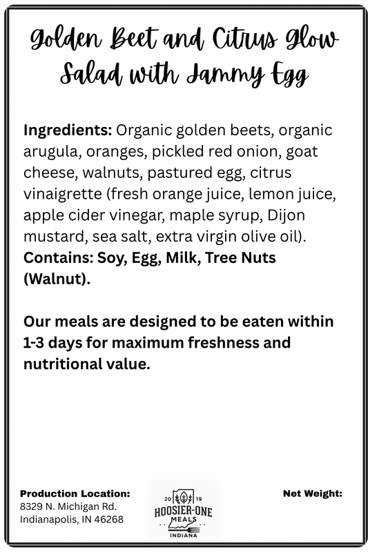 Golden Beet & Citrus Glow Salad