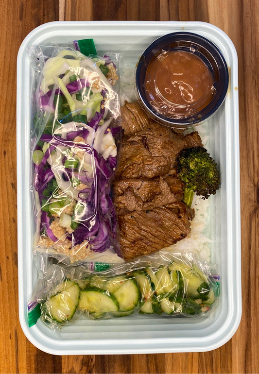 Korean BBQ Rice Bowl