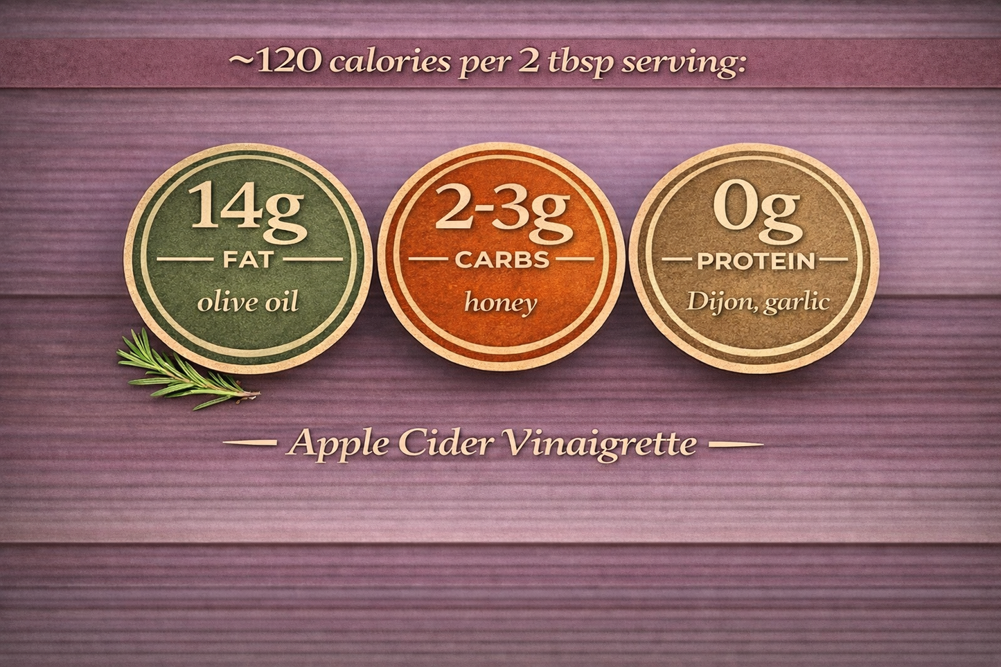 Apple Cider Vinaigrette - Pint