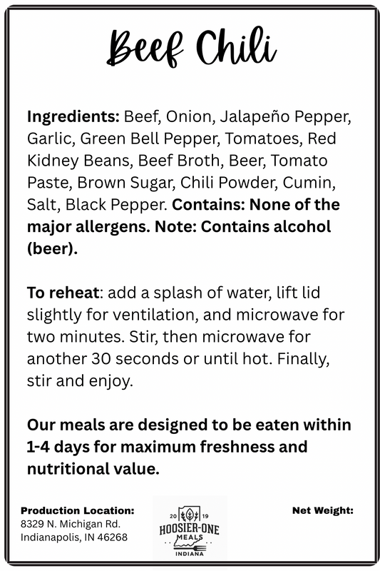 Beef Chili - EverReady