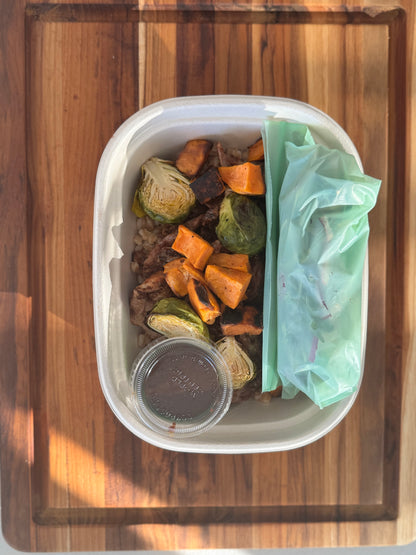 Balsamic Fig Pork Bowl