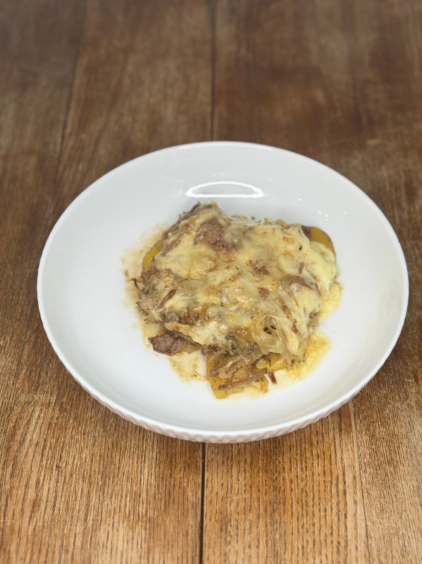 French Onion Beef Bake