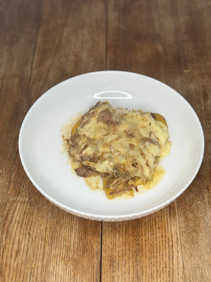 French Onion Beef Bake