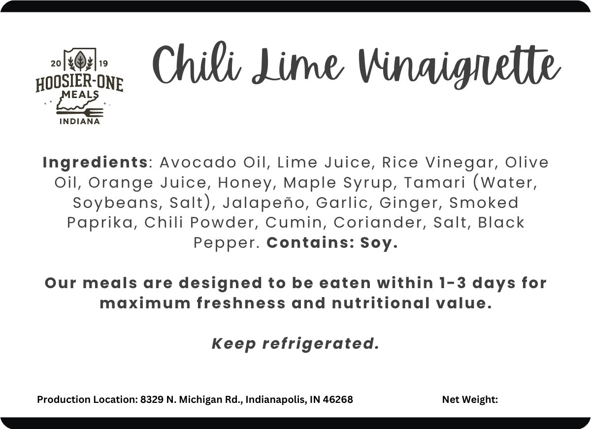 Chili Lime Vinaigrette - Pint