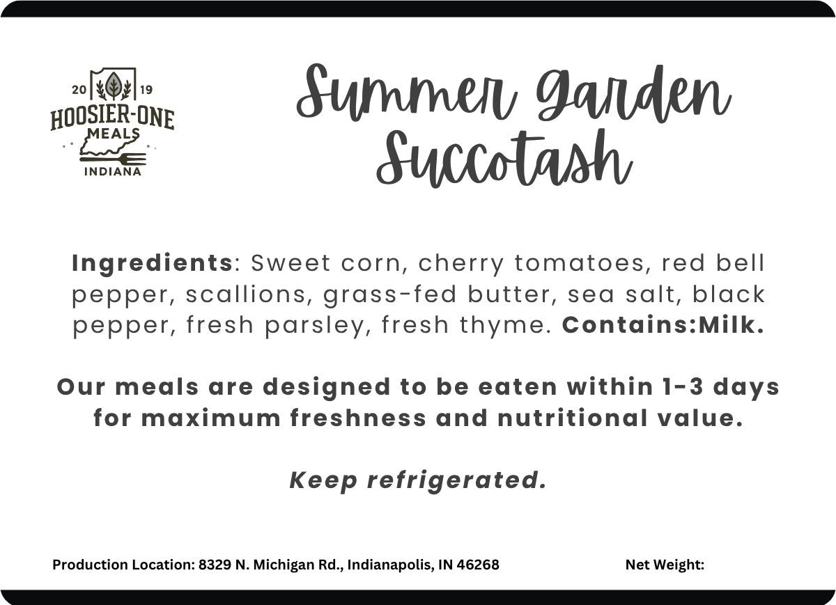 Summer Garden Succotash
