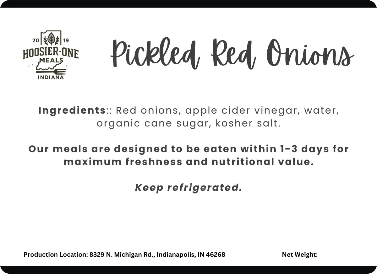 Side Pickled Red Onion