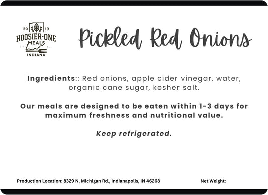 Side Pickled Red Onion