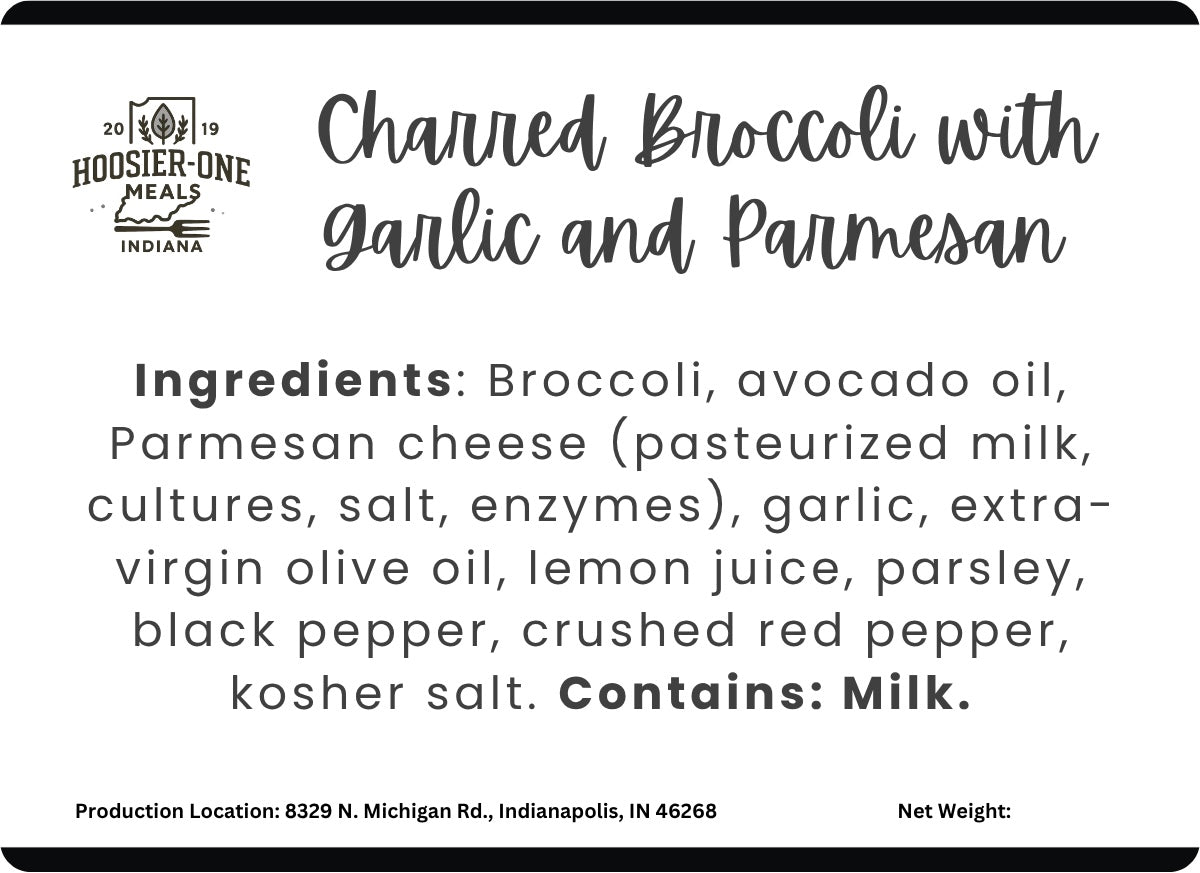 Charred Broccoli with Garlic and Parmesan