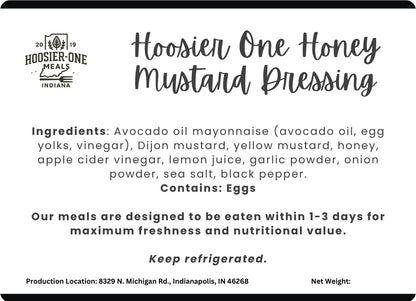 Hoosier One Honey Mustard Dressing - Pint