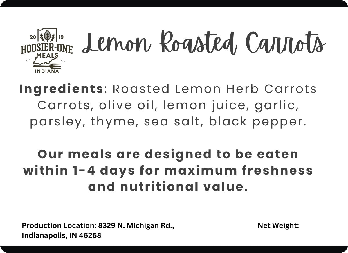 Lemon Roasted Carrots