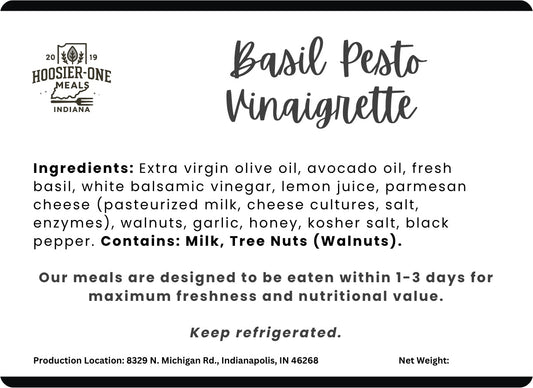 Basil Pesto Vinaigrette - Pint