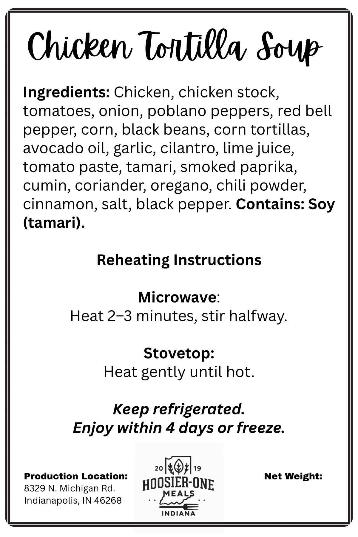 Chicken Tortilla Soup