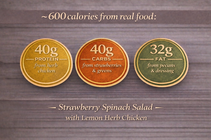 Strawberry Spinach Salad