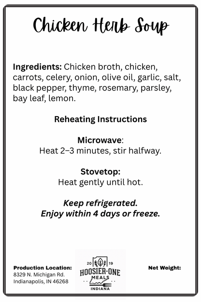Chicken Herb Soup