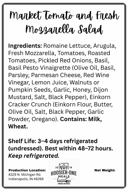 Market Tomato & Fresh Mozzarella Salad