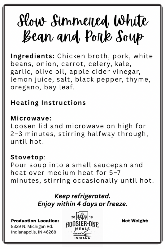 Slow-Simmered White Bean & Pork Soup