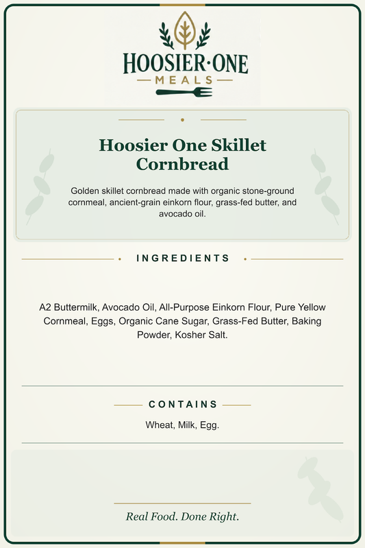 Hoosier One product information — Hoosier One Skillet Cornbread — e590ce3ab8e9